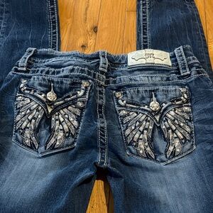 Miss Me Blue Denim Jeans